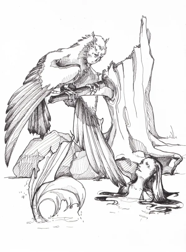 Mab's Drawloween 2024 Day 11