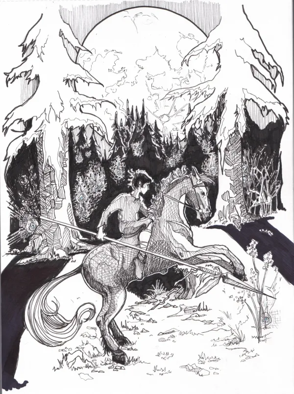 Mab's Drawloween 2024 Day 15 And 16