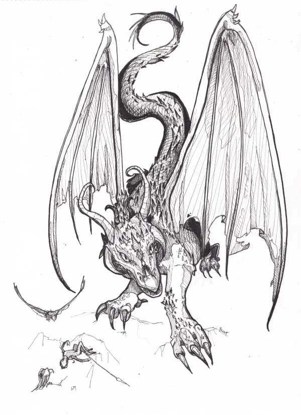 Mab's Drawloween 2024 Day 28