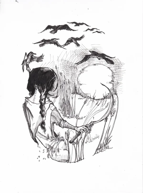 Mab's Drawloween 2024 Reaper