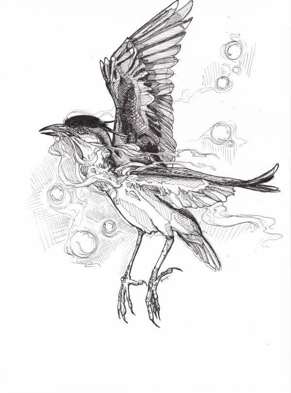 Mab's Drawloween 2024 Yokai 1